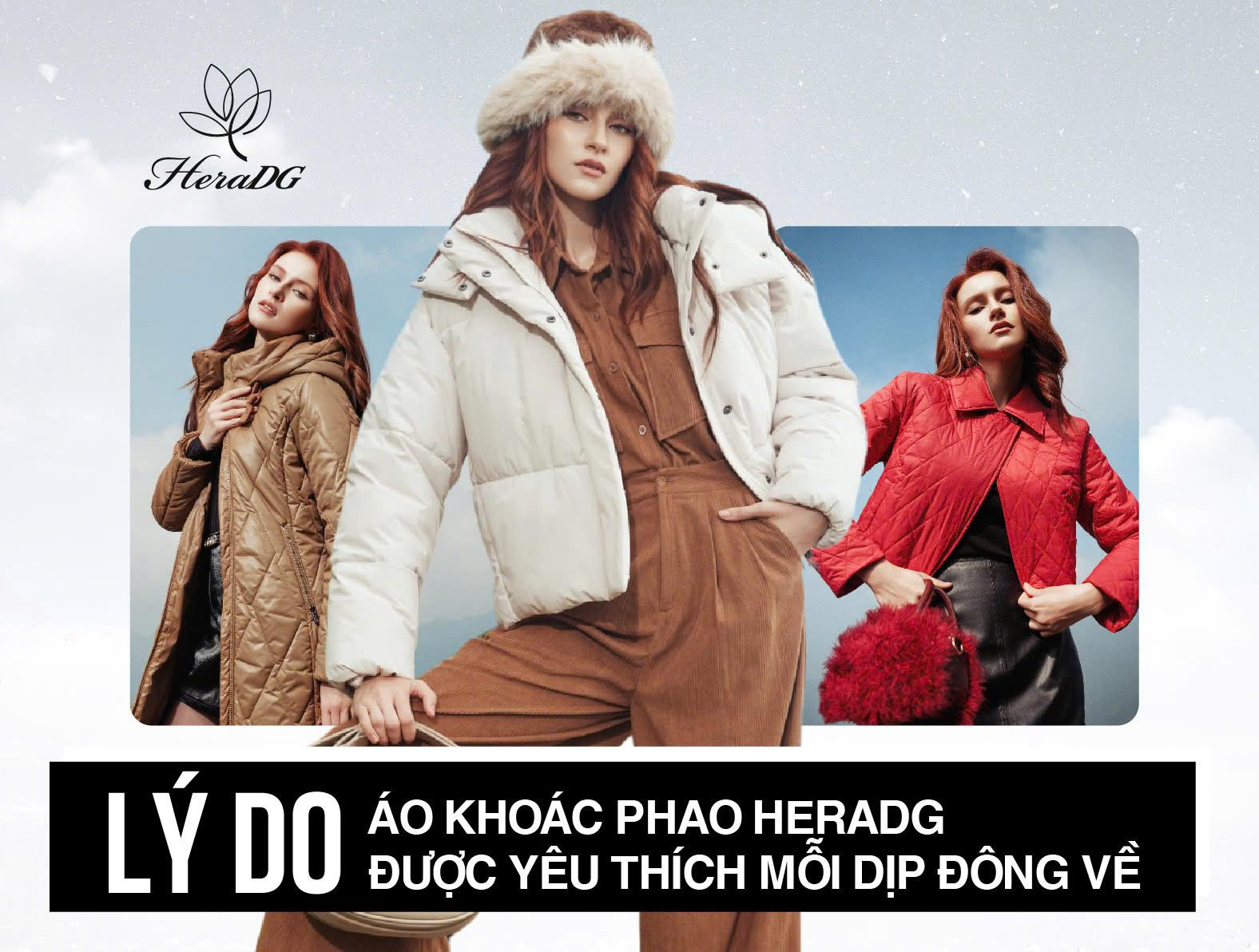Lý do áo khoác phao HeraDG được yêu thích mỗi dịp đông về