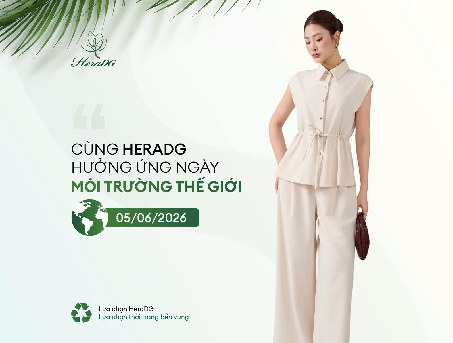 HeraDG Hưởng Ứng Ngày Môi Trường Thế Giới: Khi Thời Trang Trở Thành Một Phần Của Giải Pháp
