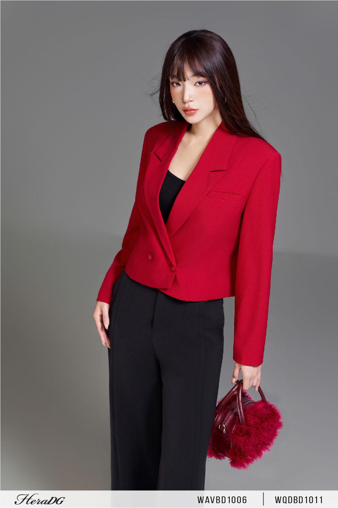 Áo vest dáng ngắn