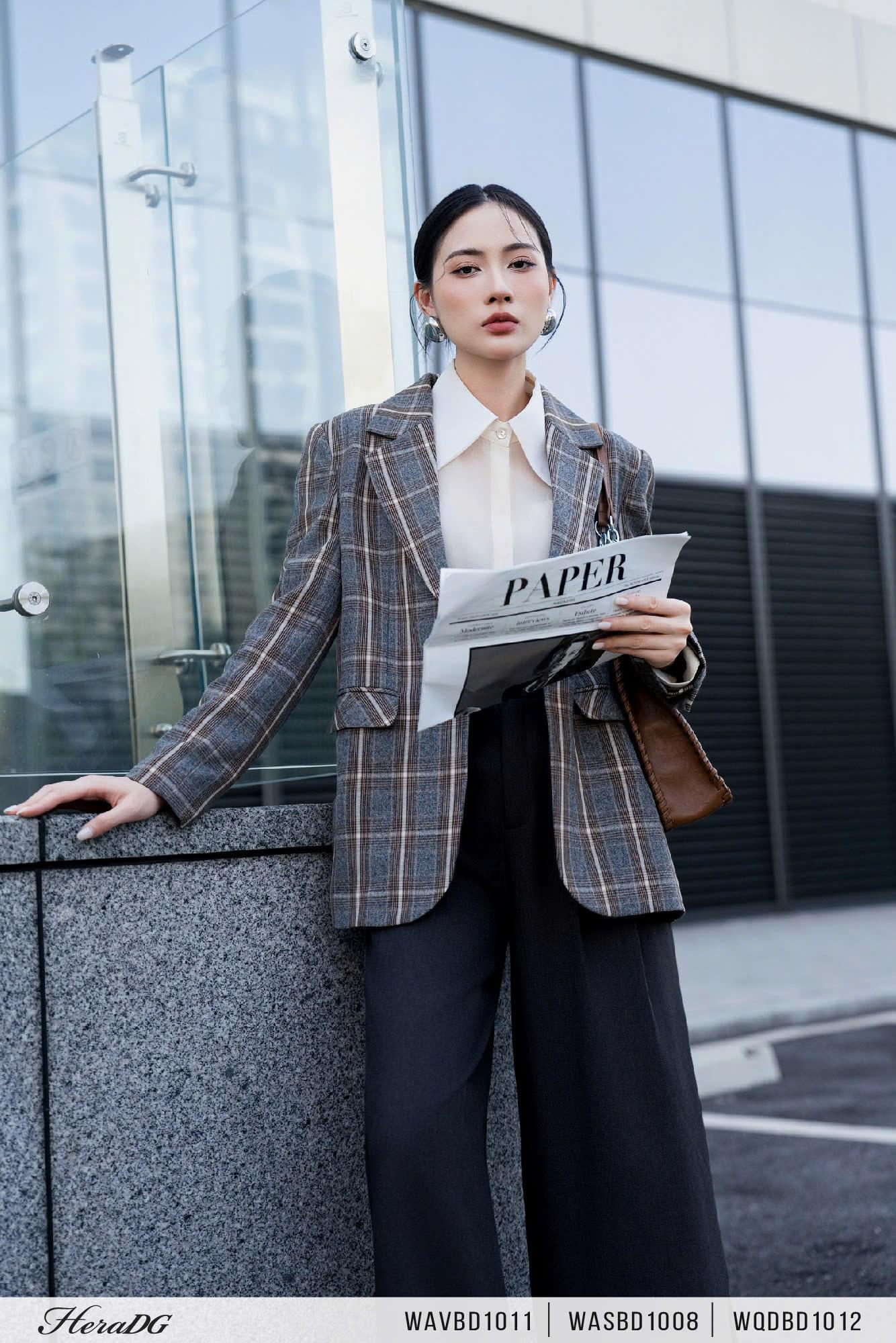 Áo blazer dáng rộng