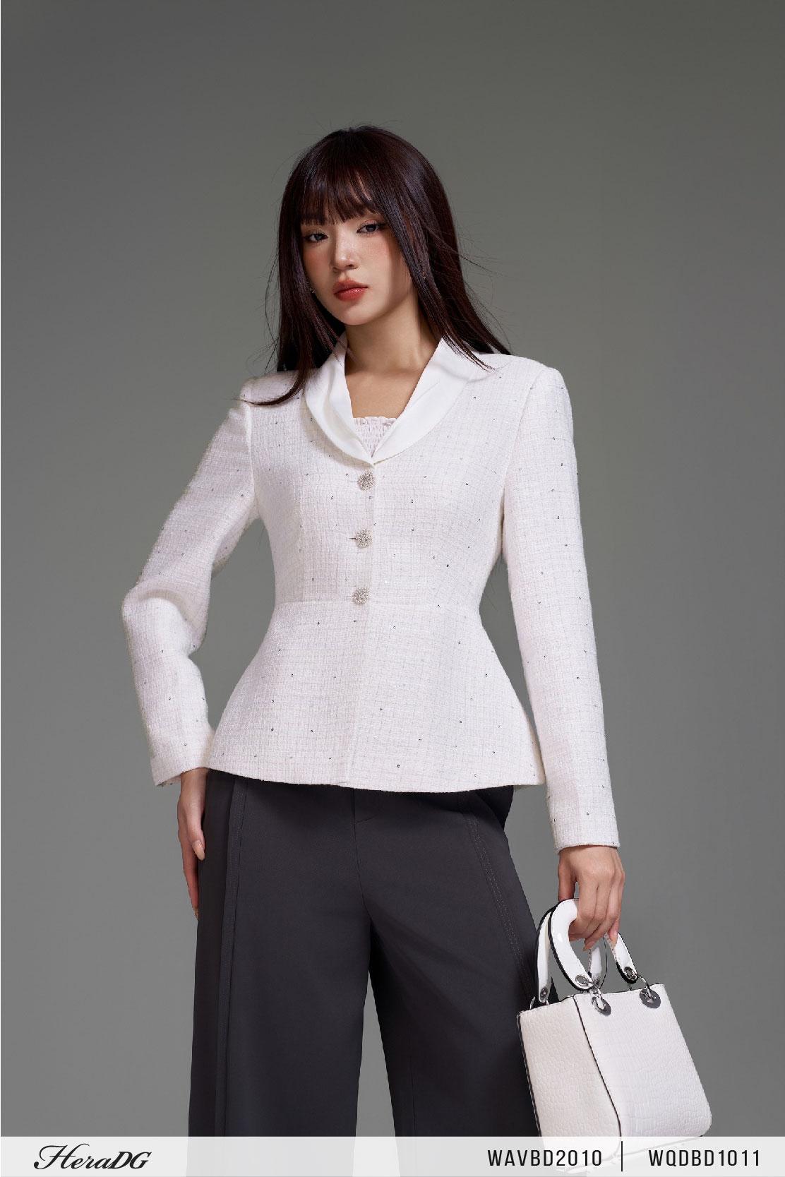Áo vest dáng peplum