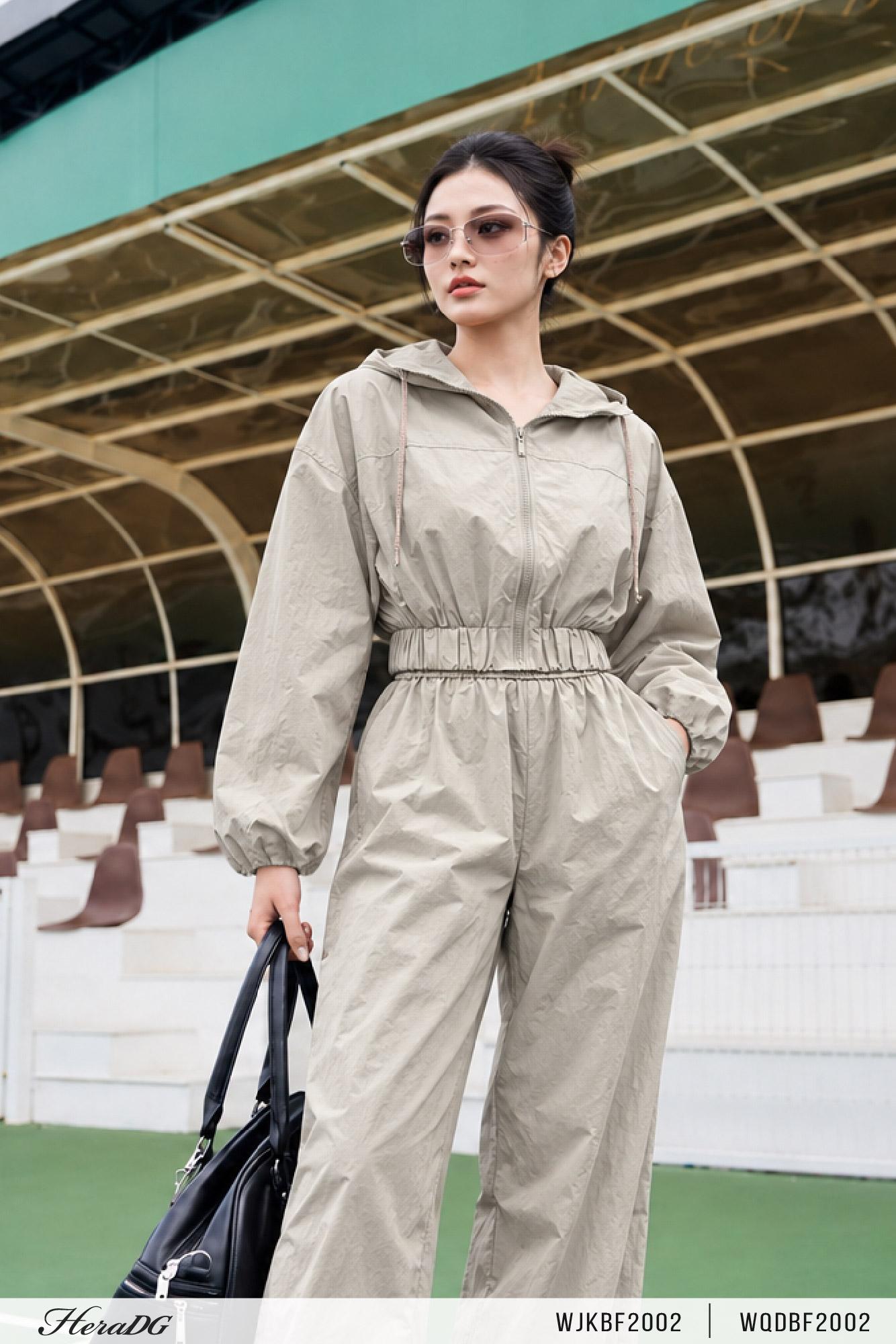 Áo gió 2 lớp dáng ngắn